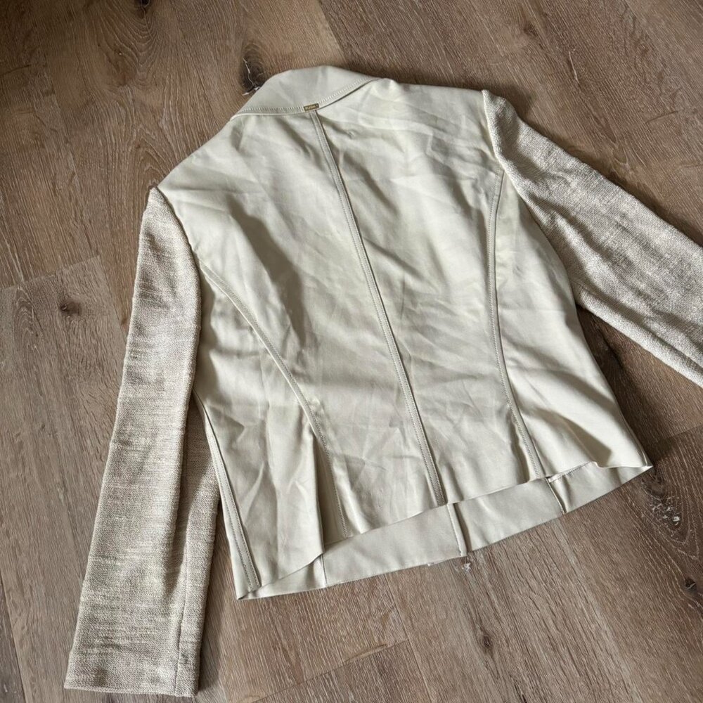 St. John Beige Collared‎ Jacket - image 3